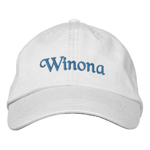 Winona Personalized Embroidered Baseball Cap / Hat