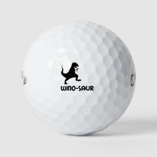 WINOSAUR WINE DINOSAUR GOLF BALLS