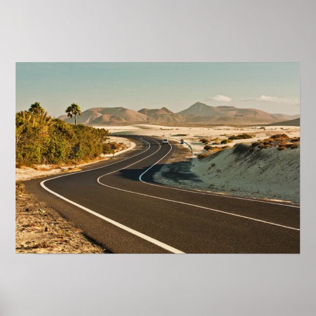 Winroad in Desert Poster (Devant)
