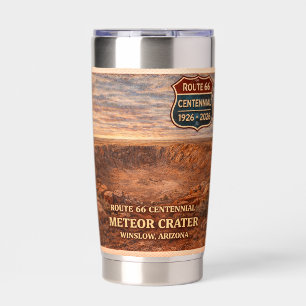 Winslow Arizona Meteor Crater Centennial Insulated Tumbler