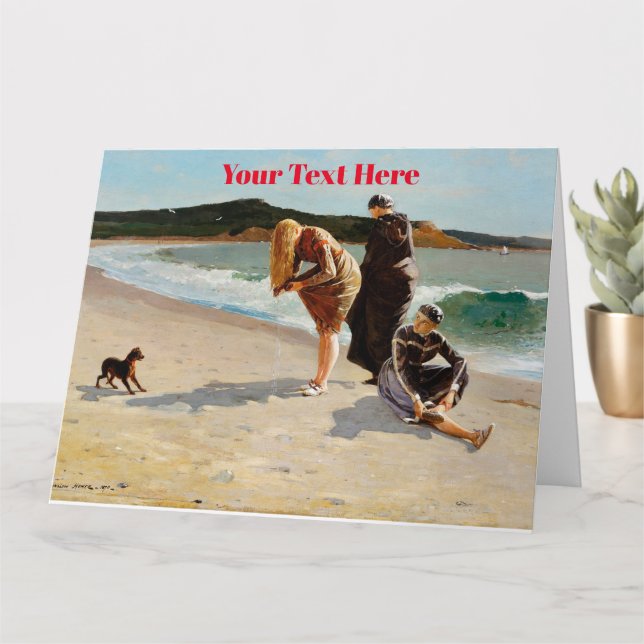 WInslow Homer American Art Card (Small Plant)