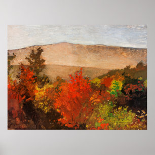 Winslow Homer, Autumn Treetops, Poster