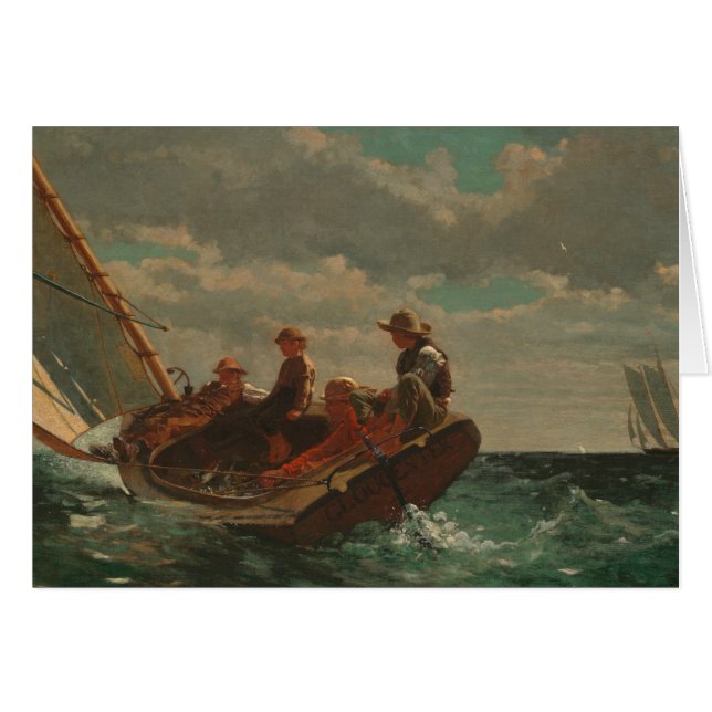 Winslow Homer - Breezing Up (Un Vent Juste) (Devant horizontal)