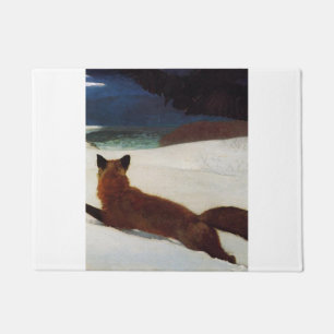 Winslow Homer Fox Hunt 1893 Doormat