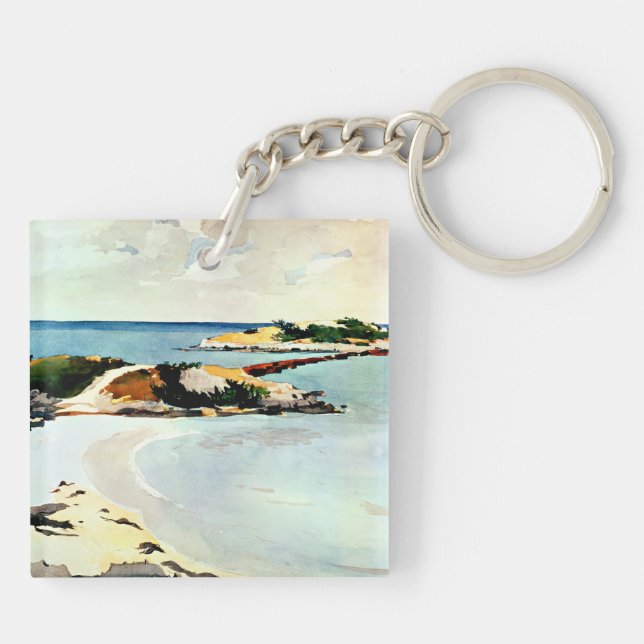 Winslow Homer - Gallows Island Keychain (Back)