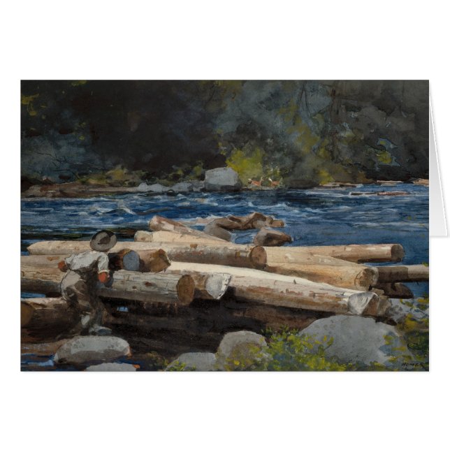 Winslow Homer - Hudson River (Front Horizontal)