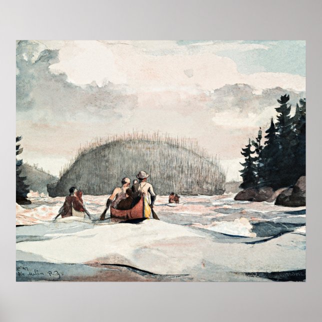 Winslow Homer, Ile Malin, Poster (Front)