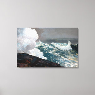 Winslow Homer Northeaster Canvas Print