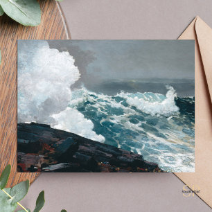 Winslow Homer Northeaster  Postcard