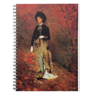 Winslow Homer painting, Autumn Notebook