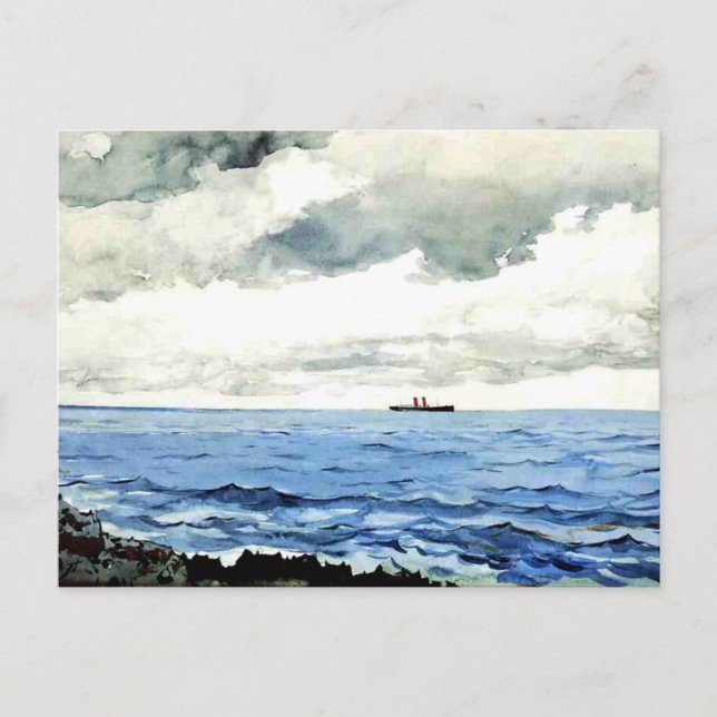 Winslow Homer painting, Bermuda Postcard (Front)