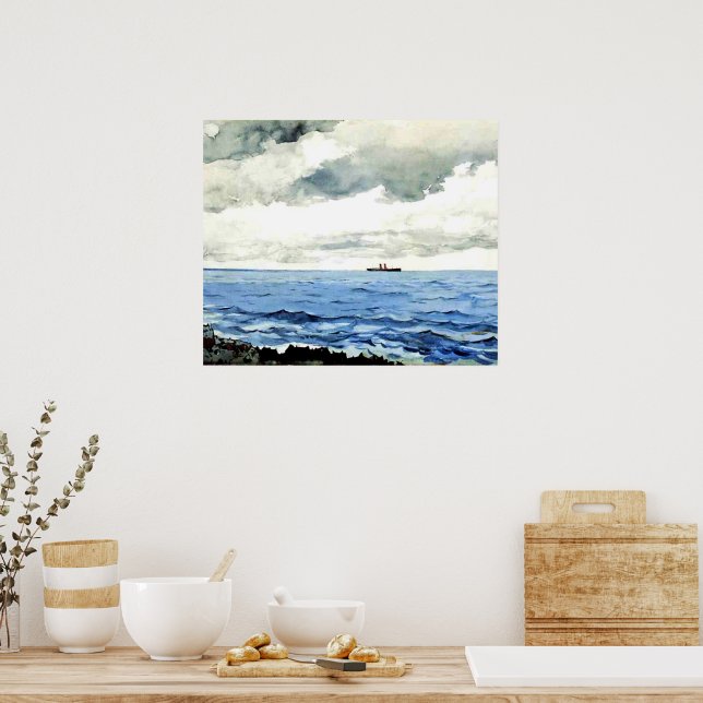 Winslow Homer painting, Bermuda,  Poster (Kitchen)