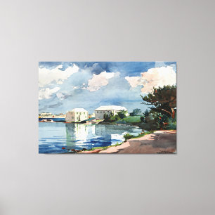 Winslow Homer, Salt Kettle, Bermuda Canvas Print