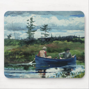 Winslow Homer - The Blue Boat Mouse Pad
