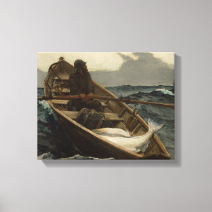 Winslow Homer - The Fog Warning Canvas Print