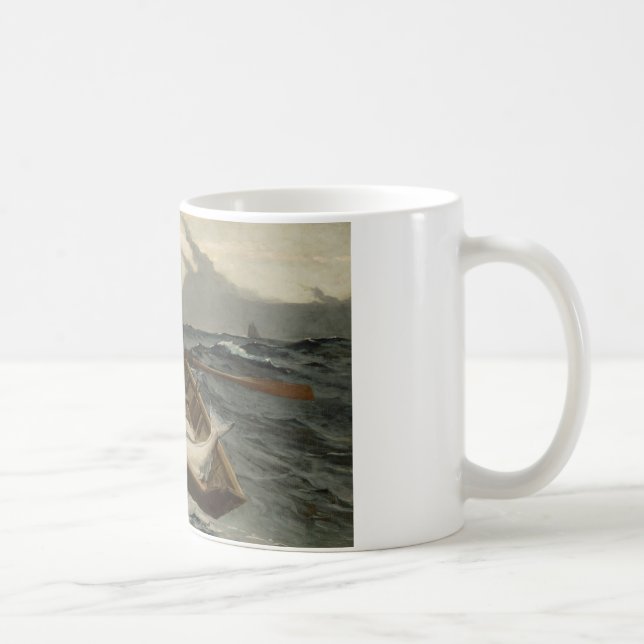 Winslow Homer - The Fog Warning Coffee Mug (Right)