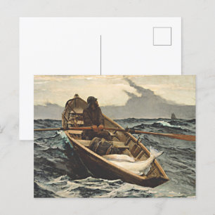 Winslow Homer - The Fog Warning Postcard