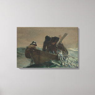 Winslow Homer - The Herring Net Canvas Print