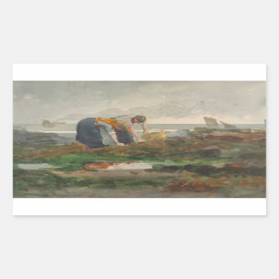 Winslow Homer - The Mussel Gatherers Sticker