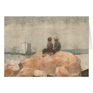 Winslow Homer - Two Boys Watching Schooners