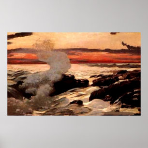 Winslow Homer's "Prout's Neck" - Print