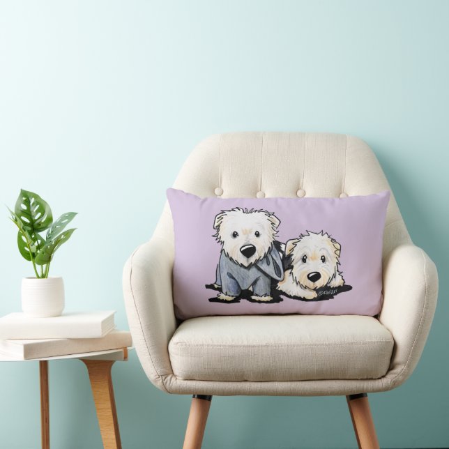 Winston and Finn Lumbar Pillow (Chair)