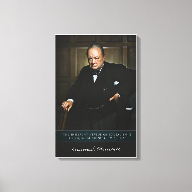 Winston Churchill - British Prime Minister Decor (Front)