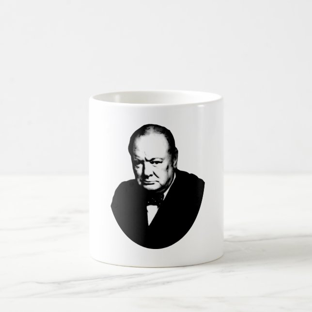 Winston Churchill Coffee Mug (Center)