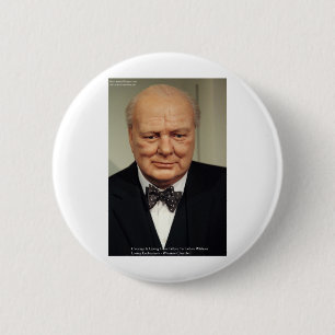 Winston Churchill Failure Wisdom Quote Gifts 2 Inch Round Button