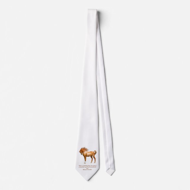 Winston Churchill Horse Tie (Front)