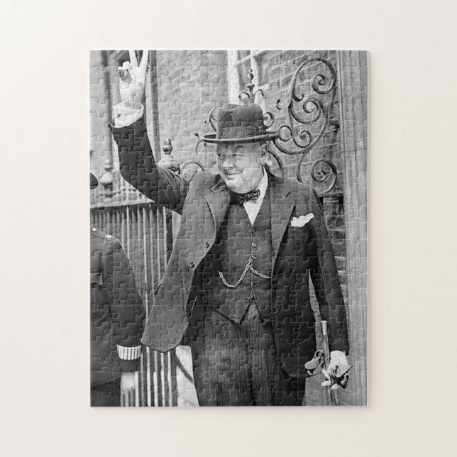 Winston Churchill Jigsaw Puzzle (Vertical)