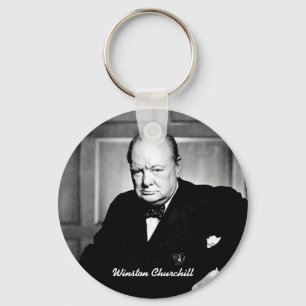 Winston Churchill Keychain