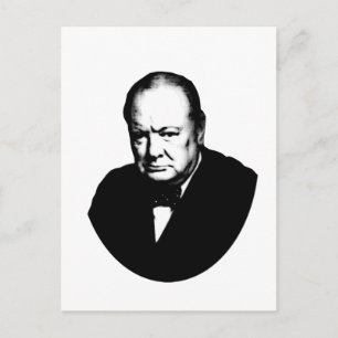 Winston Churchill Postcard