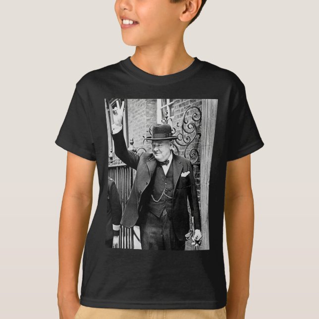 Winston Churchill T-Shirt (Front)