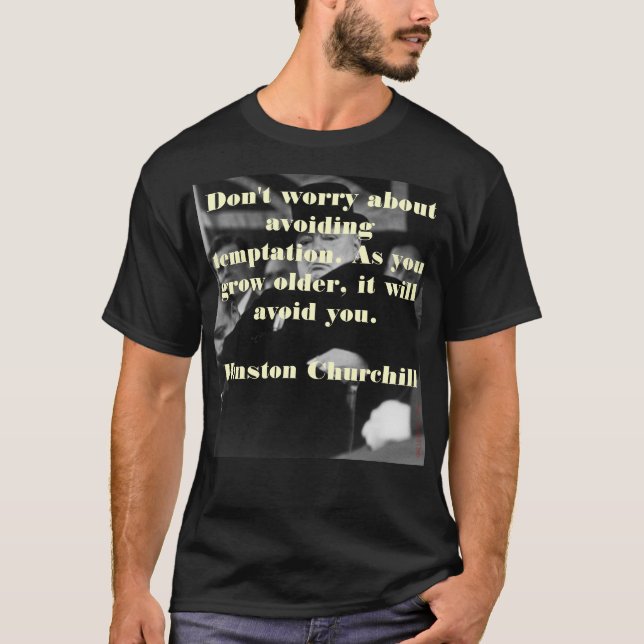 Winston Churchill T-Shirt (Front)