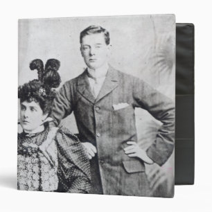 Winston Churchill with his mother 2 Binder