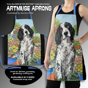 WINSTON English Setter All-Over Print Apron