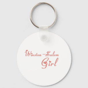 Winston-Salem Girl tee shirts Keychain