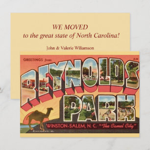 Winston Salem NC Moving Announcement