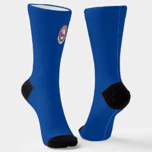 Winston-Salem (North Carolina) city flag Socks