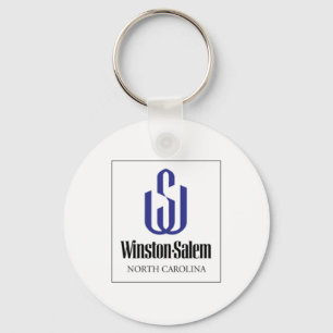 WINSTON SALEM NORTH CAROLINA KEYCHAIN