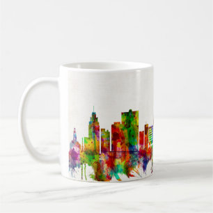 Winston-Salem North Carolina Skyline Coffee Mug