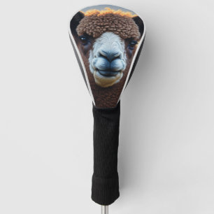 Winston The Brown Alpaca,  Golf Head Cover