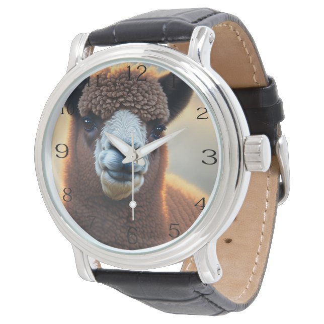Winston The Wolly Brown Alpaca, Watch (Angled)