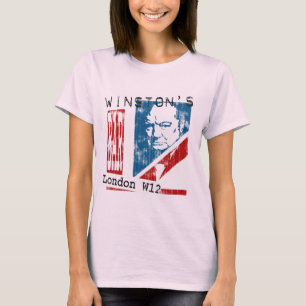 Winston's Bar, London (worn look) T-Shirt