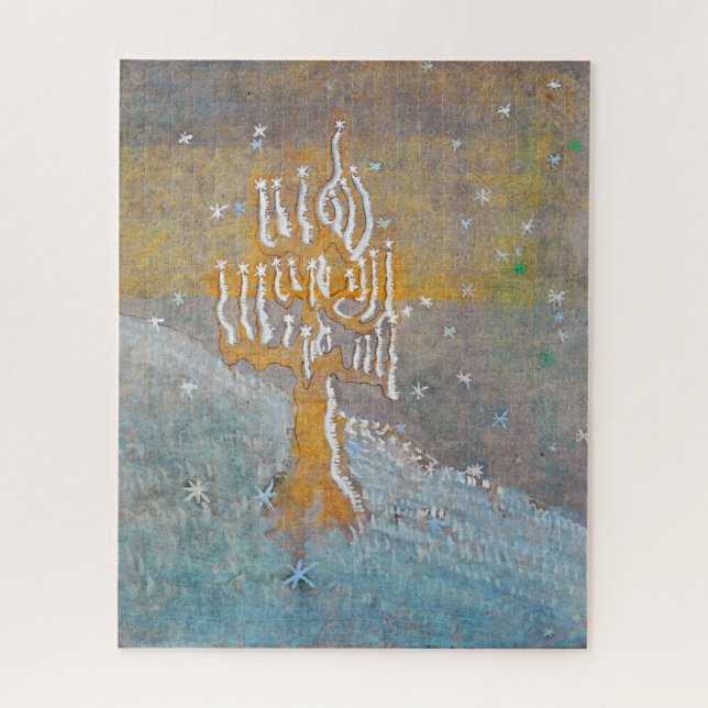 Winter 1 | Mikalojus Konstantinas Ciurlionis | Jigsaw Puzzle (Vertical)