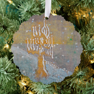 Winter 1   Mikalojus Konstantinas Ciurlionis   Ornament Card