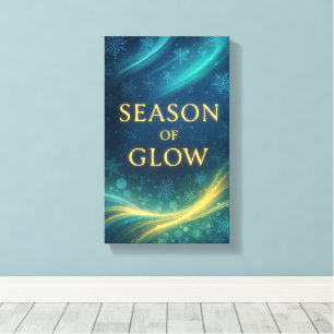 Winter Aesthetic Canvas - Cozy Seasonal Home Décor Print