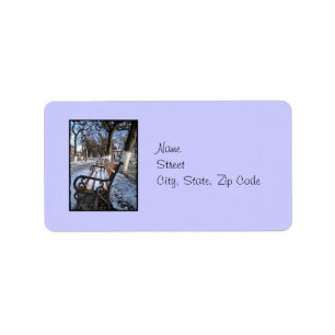 Winter Alley Address Label