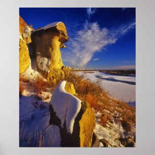 Winter along the Missouri River near Poster